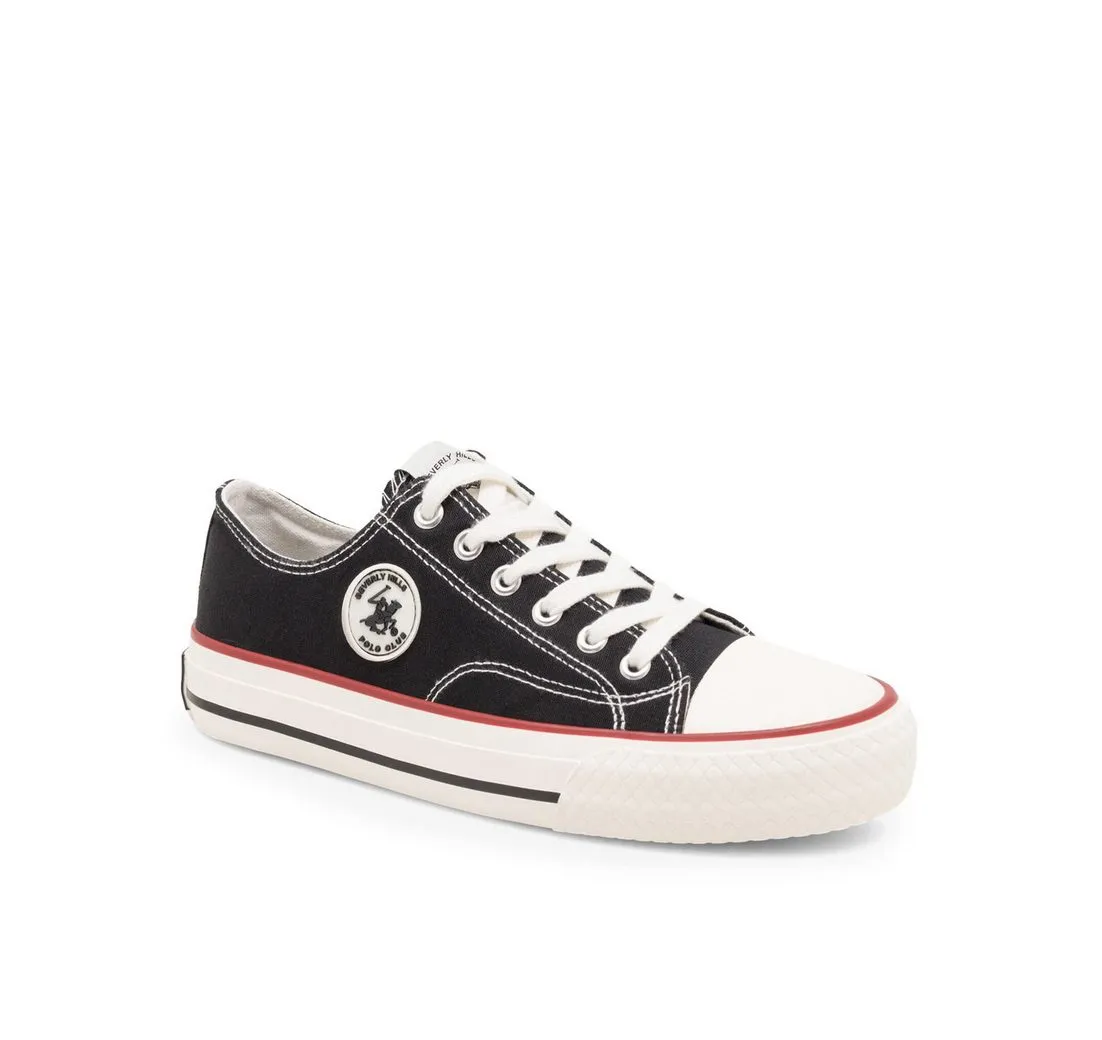 BEVERLY HILLS POLO CLUB Beverly Hills Polo Club Sneakers aus Stoff Damen WP40-OG-31-1 Schwarz Sneaker