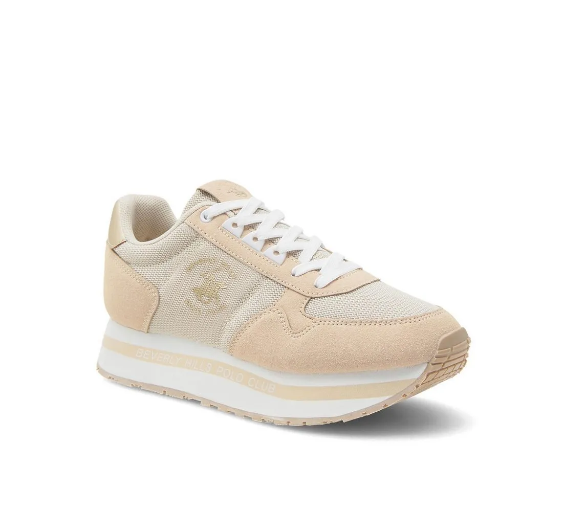 BEVERLY HILLS POLO CLUB Beverly Hills Polo Club Sneakers Damen BHPC042W Beige Sneaker