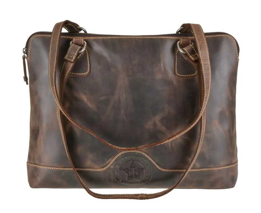 Billy The Kid Shopper Ranger, Handtasche Damen, Umhängetasche, Ledertasche