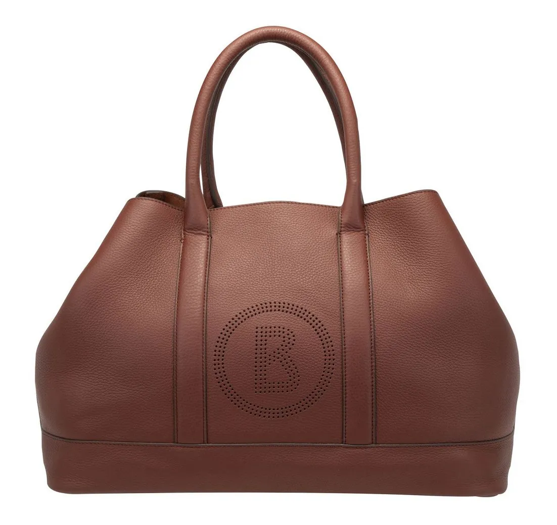 BOGNER Handtasche Theresa Handbag (Set, 2-tlg), aus echtem Leder