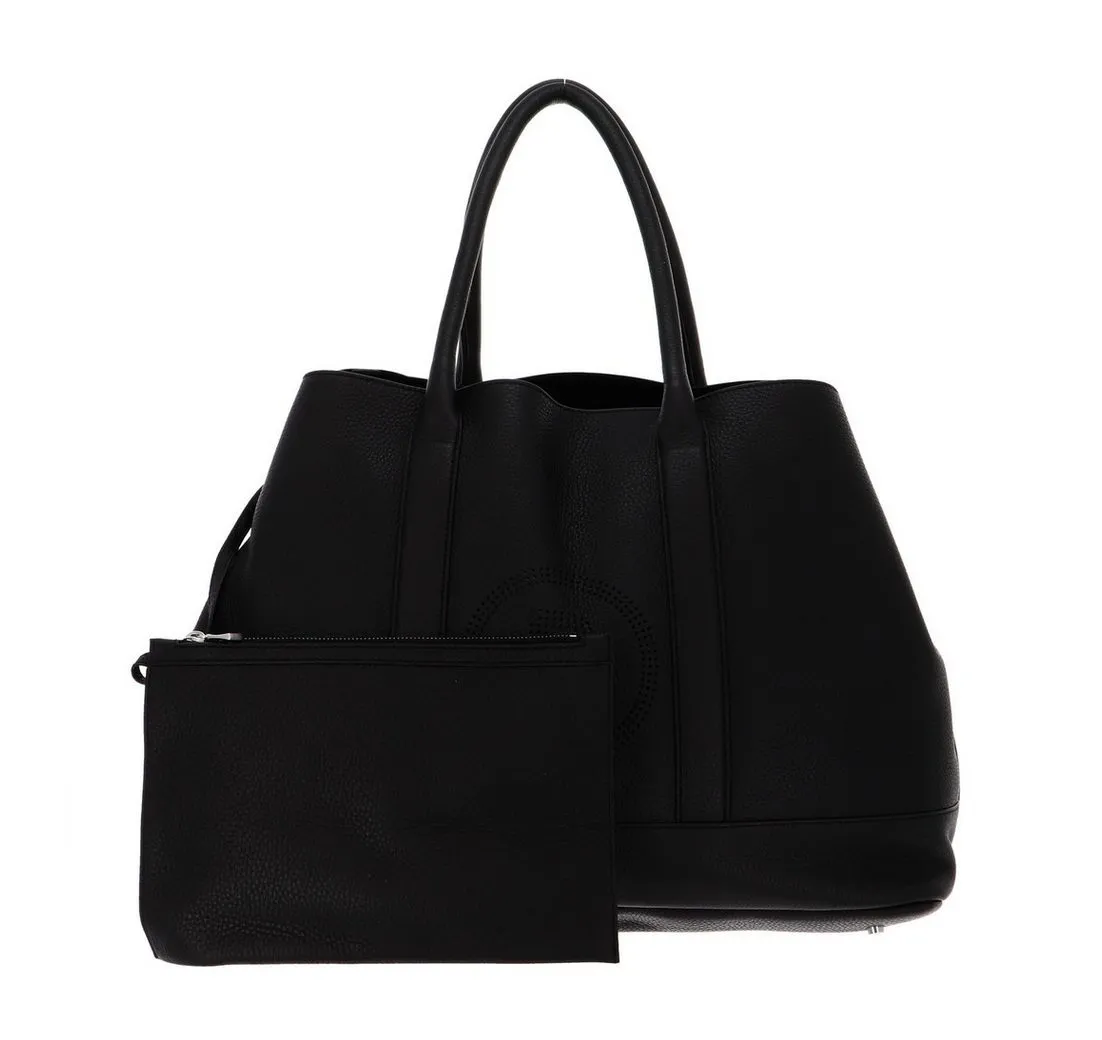 BOGNER Handtasche Theresa Handbag (Set, 2-tlg), aus echtem Leder
