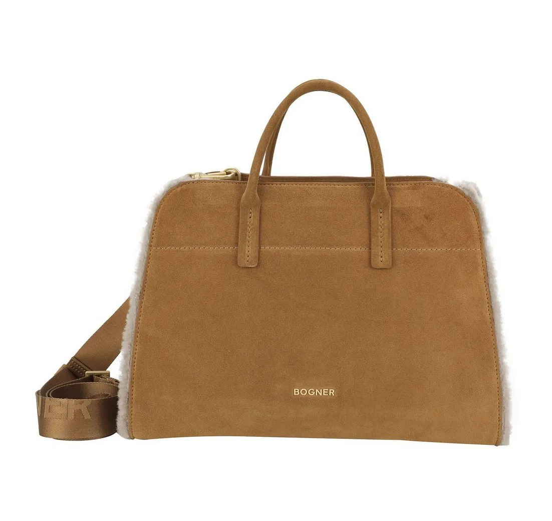 BOGNER Handtasche Tonina Handbag, aus echtem Rindsleder