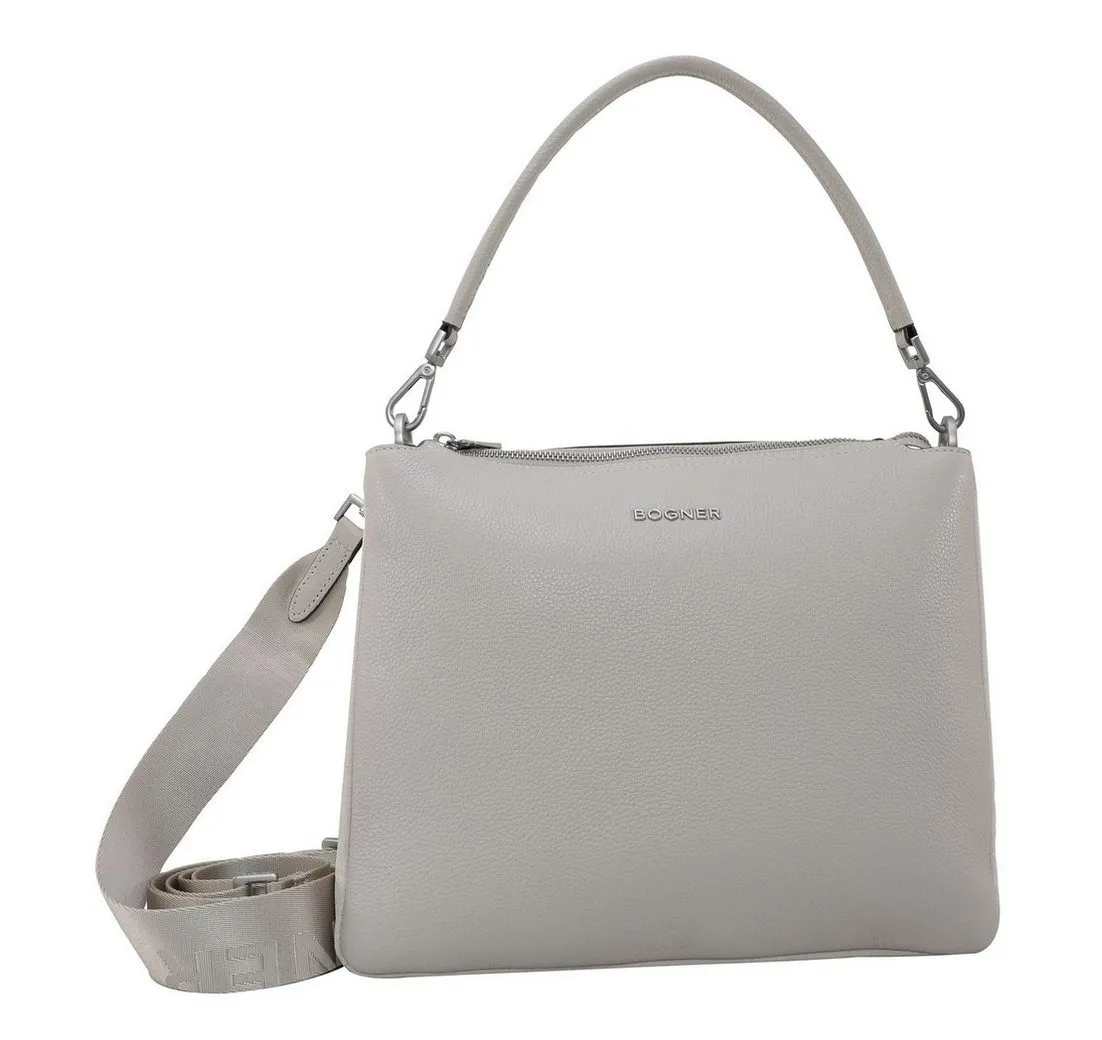 BOGNER Schultertasche Hobo Shoulderbag, aus echtem Rindsleder