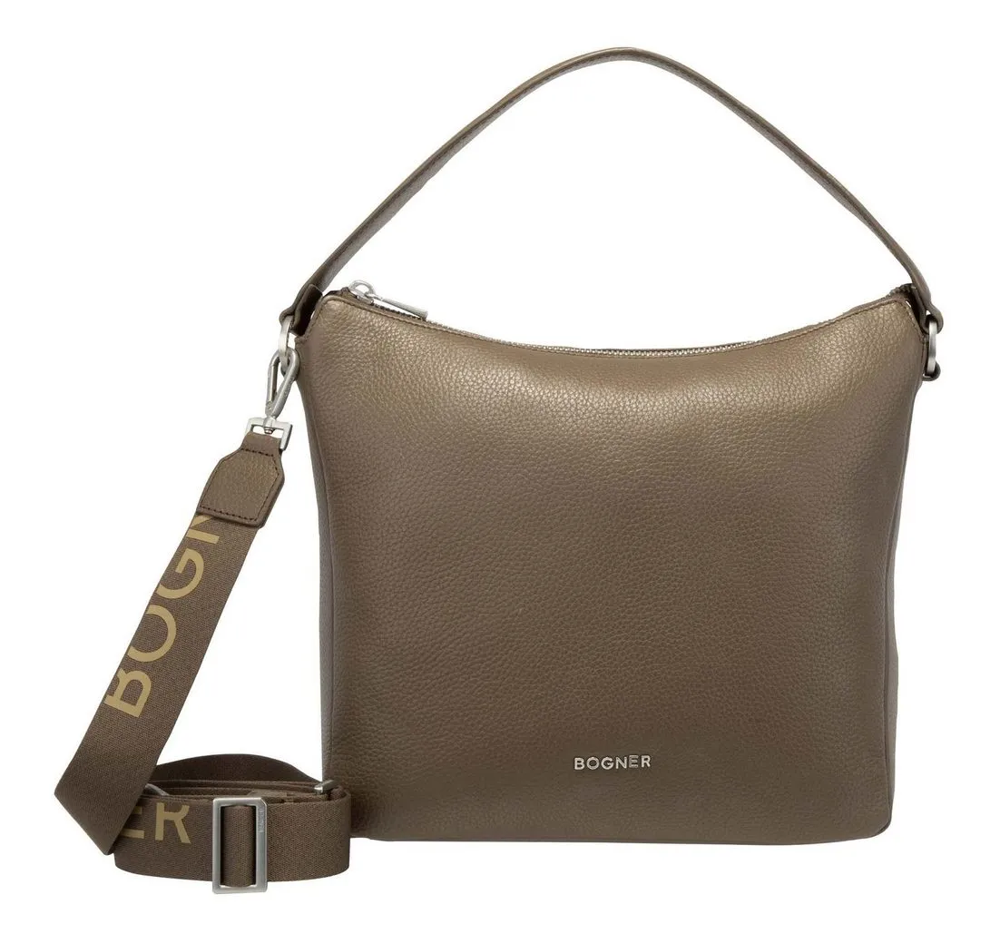 BOGNER Schultertasche Marie Hobo, aus echtem Leder