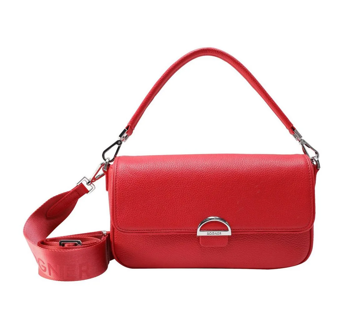 BOGNER Schultertasche Nera Shoulderbag, aus echtem Leder