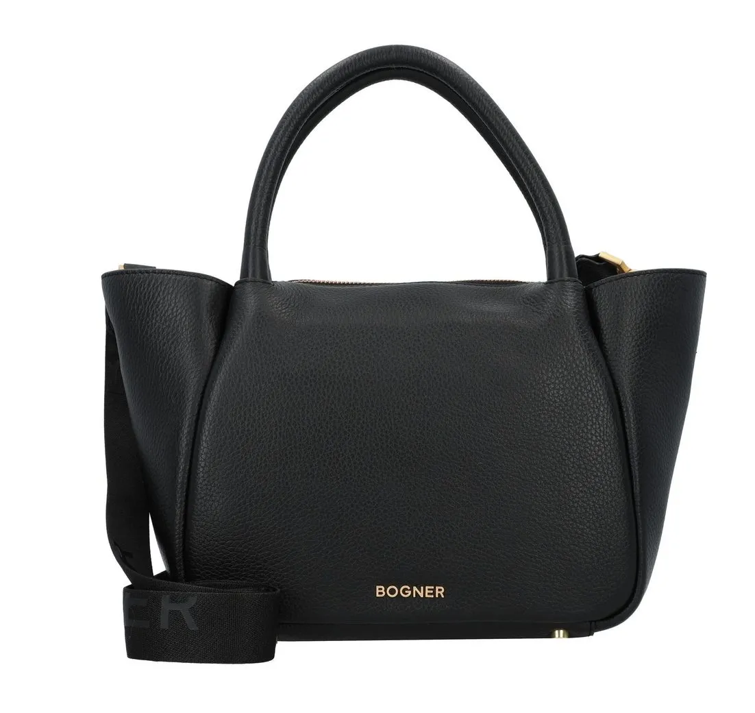 BOGNER Schultertasche Wallis, Leder