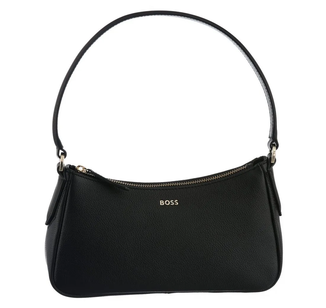 BOSS Hobo Alyce S Hobo BM, Umhängetasche, Damen Handtasche, Schultertasche mit Reißverschluss