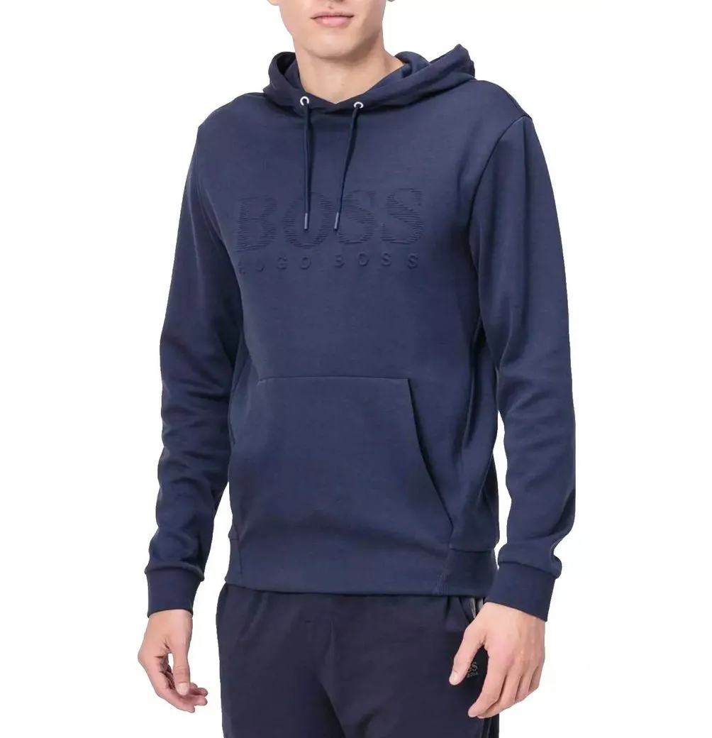 BOSS Kapuzensweatshirt Soody Hoodie 3D Logo-Druck Kapuze mit Kordelzug, Kängurutasche