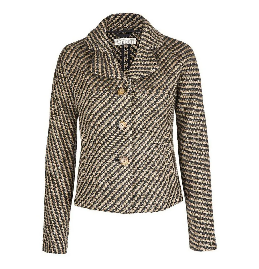 BRIGITTE VON BOCH Kurzblazer Moredun Woll-Jacke