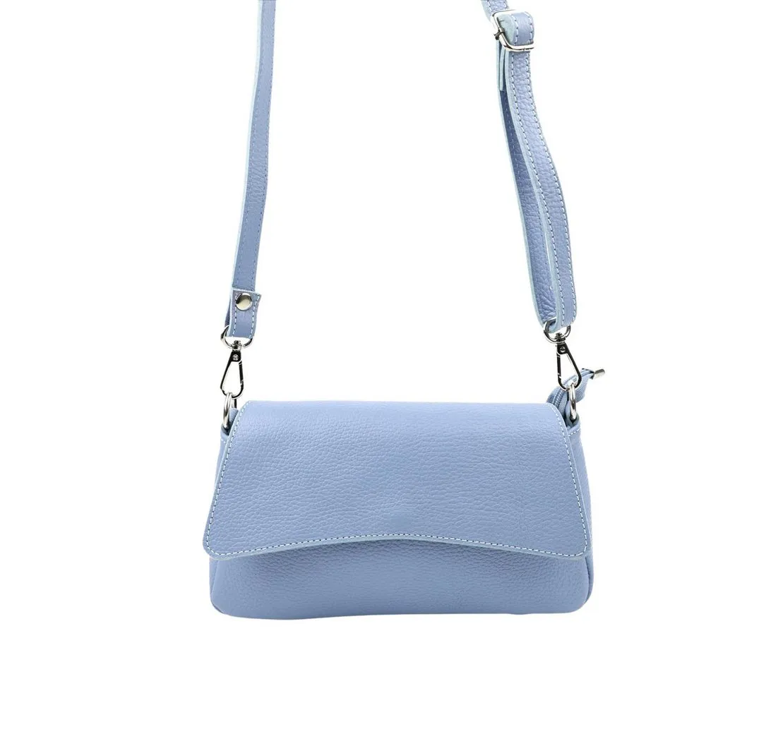 BRISE TASCHE Schultertasche ALLAa- Schultertasche aus Echtleder – Crossbody & Umhängetasche (Kein Set, Tasche mit verstellbarem Schulterriemen), Echtleder, Zeitloses Design, Vielseitig tragbar