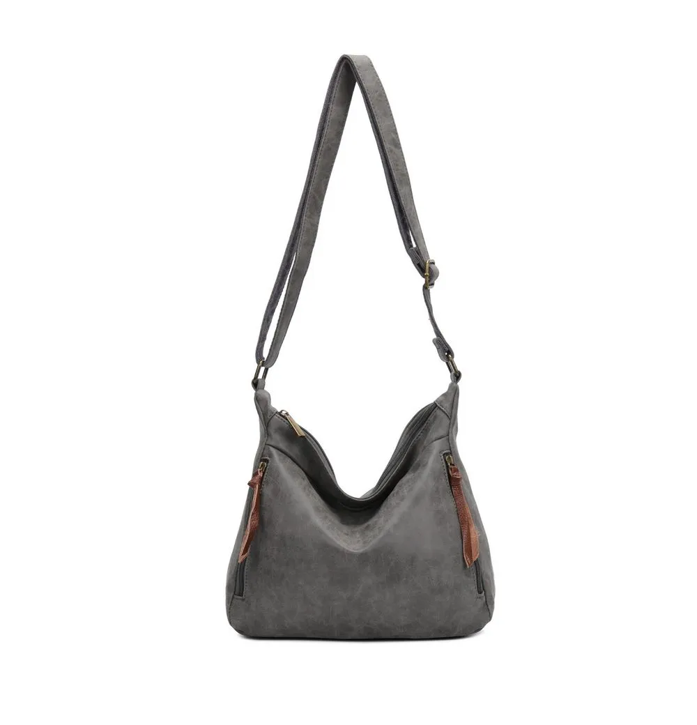 BRISE TASCHE Schultertasche Damen Schultertasche Crossbody Casual Vintage Style (Einzeltasche), Leichtes Gewicht, weiches Material, vielseitig tragbar