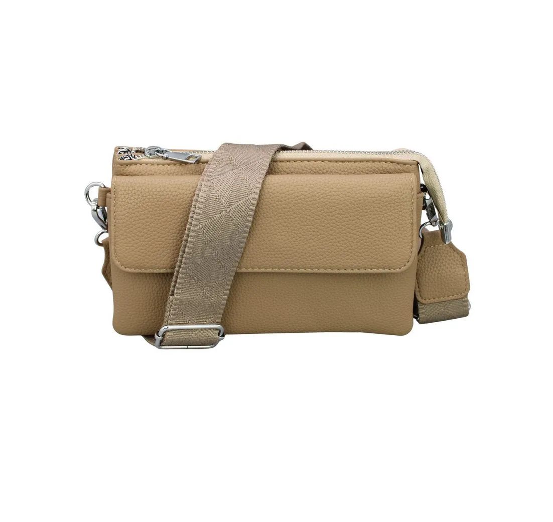 BRISE TASCHE Schultertasche Kompakte Crossbody Tasche mit vielen Fächern – 11 Farben, Kartenfach, viele Fächer, kompaktes Format, 11 Farben verfügbar