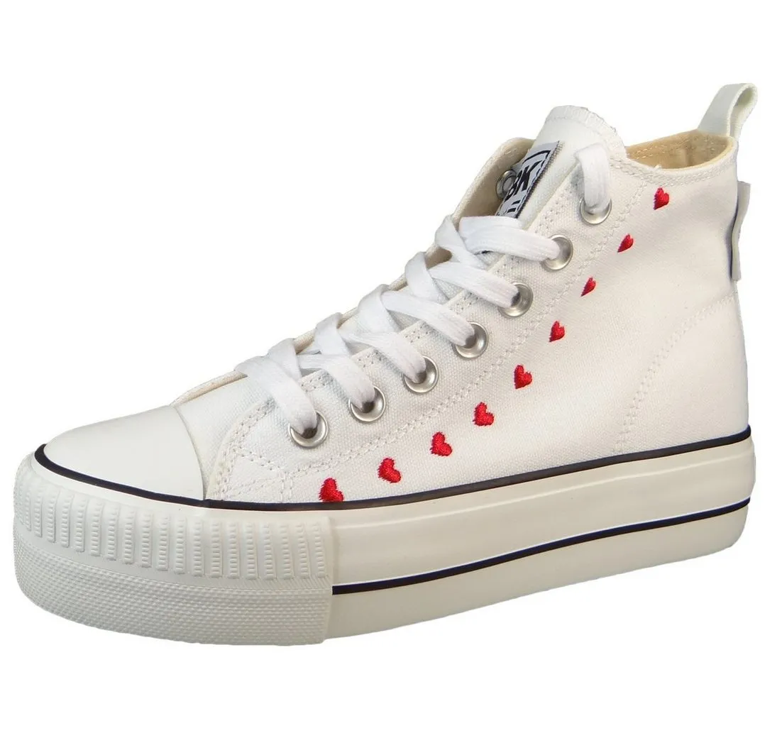 BRITISH KNIGHTS B51-3730 02 White Love Sneaker