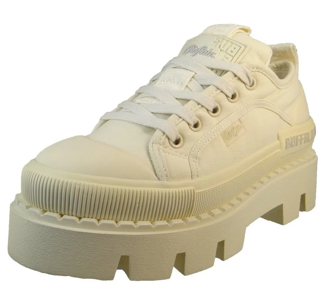 BUFFALO 1622218 Raven Lo Cream Sneaker