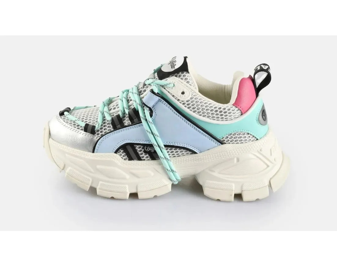 BUFFALO Buffalo Saturn Lace Sneaker Creme Bunt Sneaker