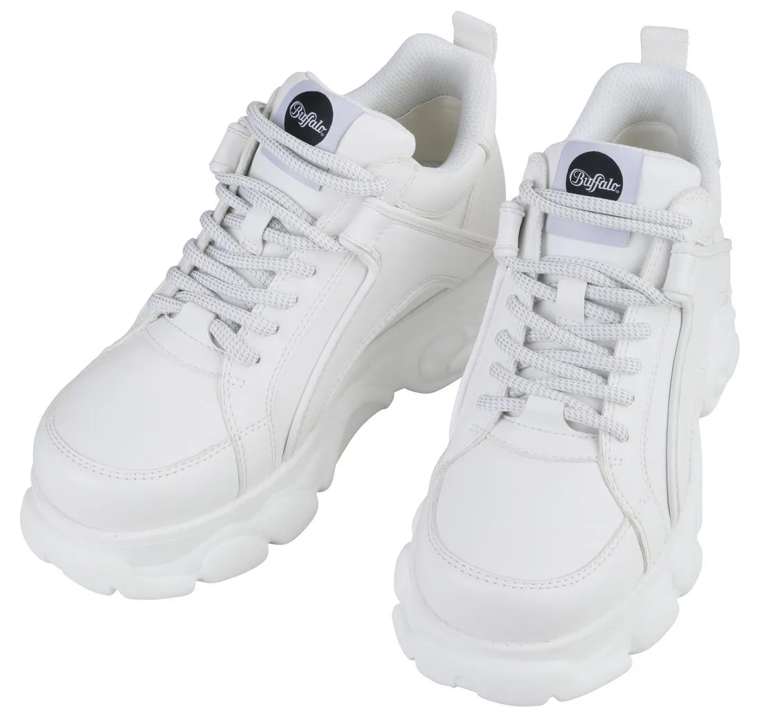 BUFFALO CORIN Plateausneaker, Schnürschuh, Freizeitschuh, Ugly Sneaker mit typischer Plateausohle