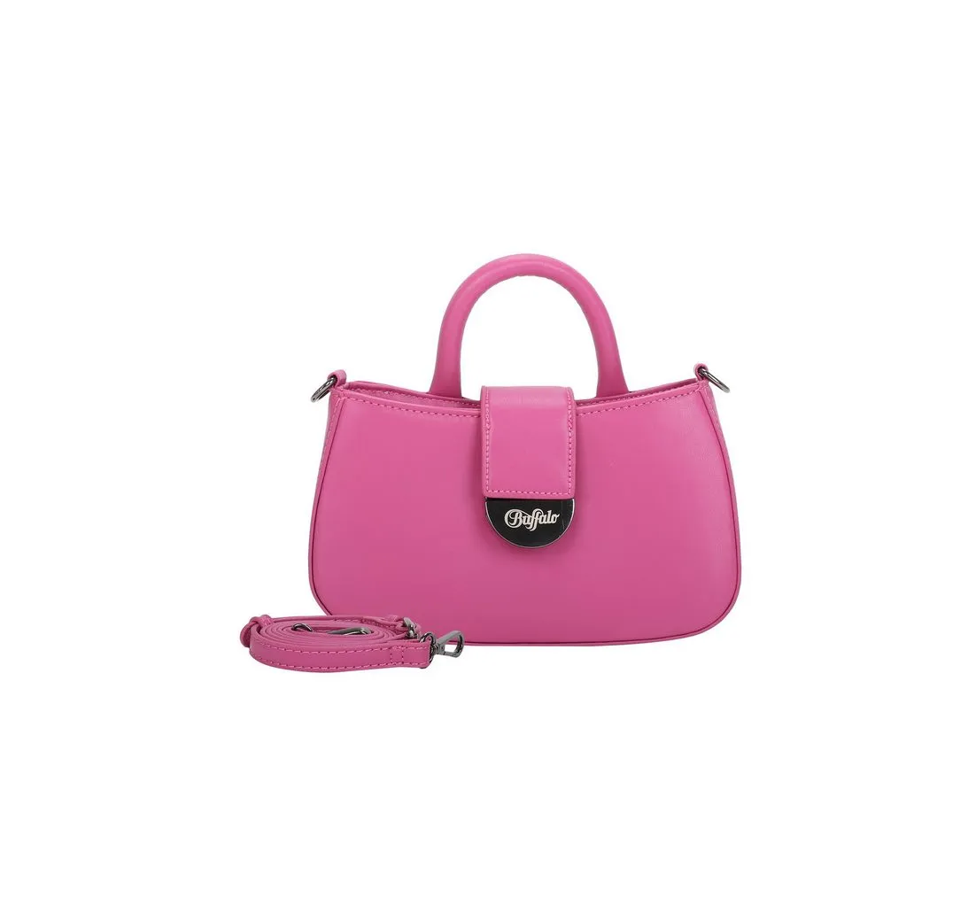 Buffalo Schultertasche Curve, mit dekorativem Clip-Metallverschluss