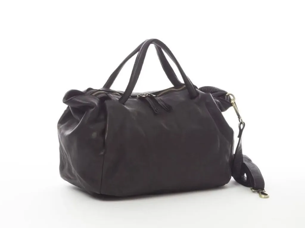 BZNA Handtasche Diana Designer Schultertasche Tasche Ledertasche, Weiches Leder