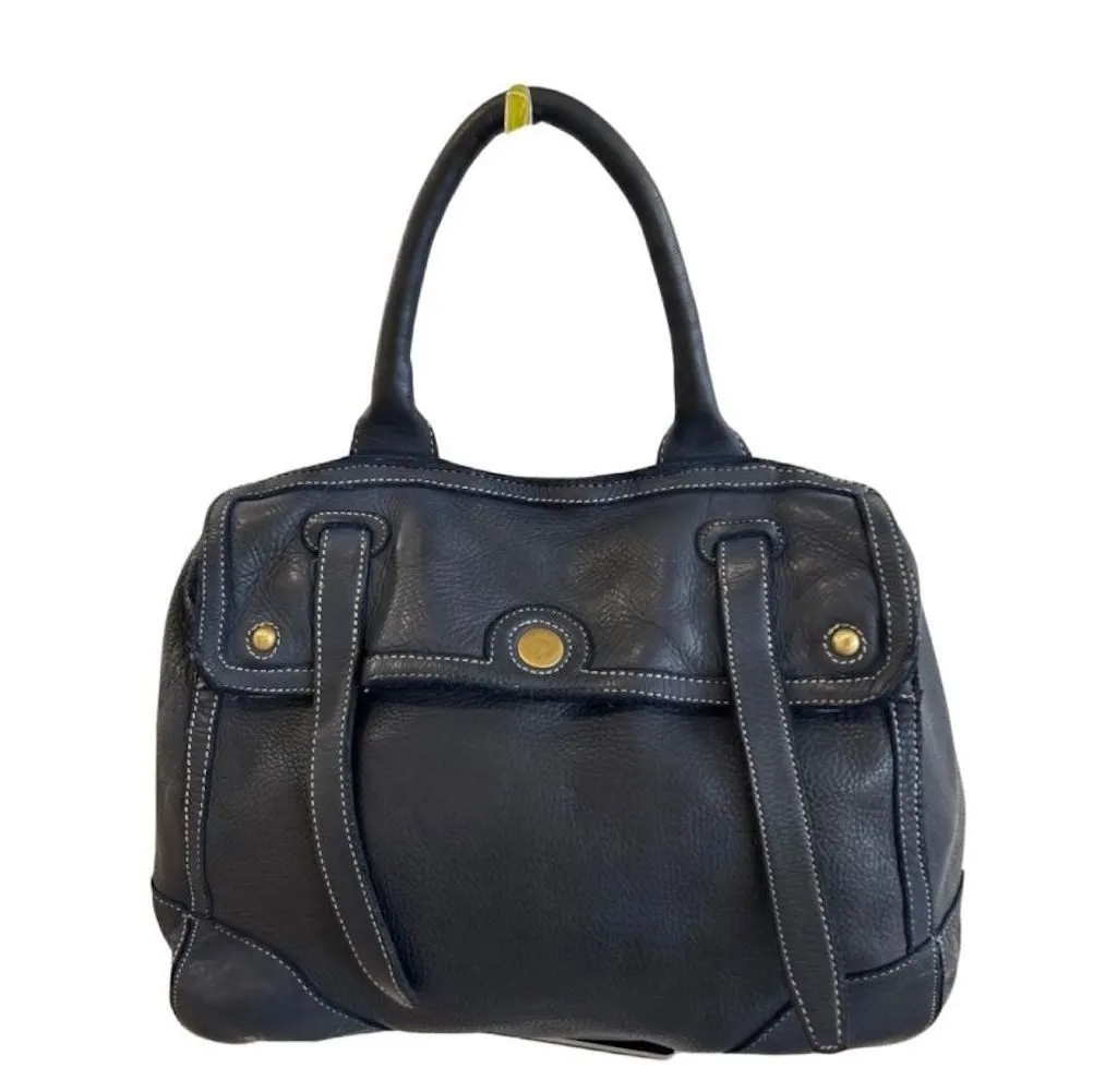 BZNA Handtasche Lauren Designer Ledertasche Tragetasche, Deckelklappe