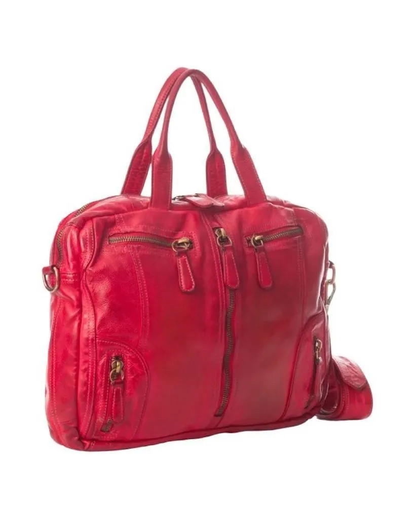 BZNA Handtasche Simsa Designer Business Damen Ledertasche Schultertasche