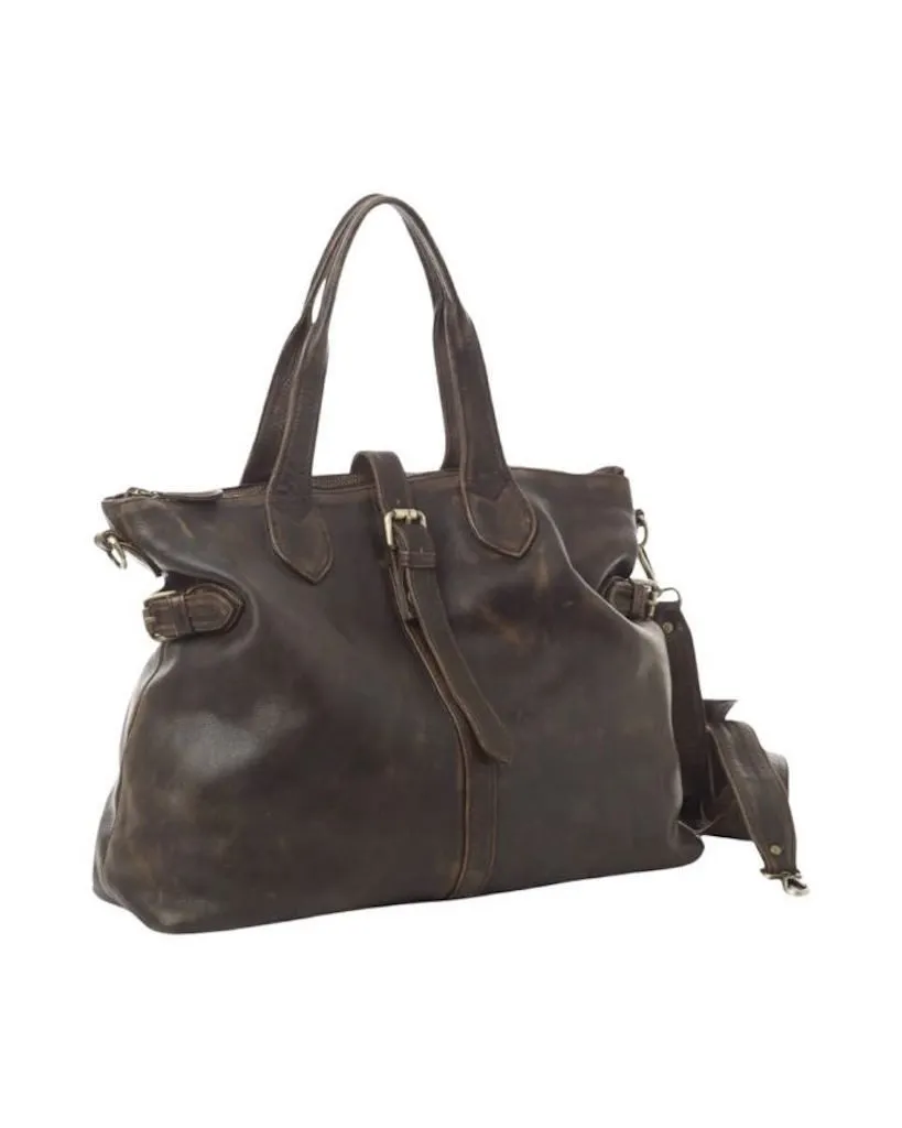BZNA Schultertasche Amanda Designer Business Handtasche Tasche Aktentasche