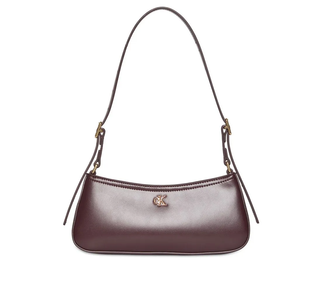 Calvin Klein Schultertasche CK SMALL SHOULDER BAG, Damen Handtasche, Henkeltasche mit CK-Logo