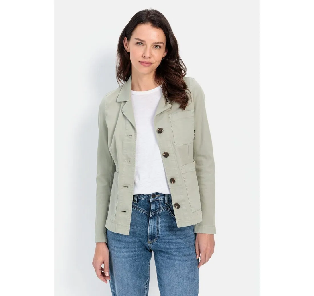 CAMEL ACTIVE Jeansblazer mit aufgesetzten Taschen