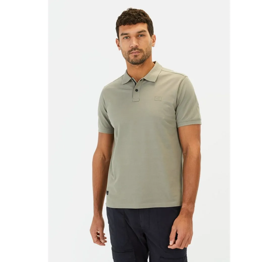 CAMEL ACTIVE Poloshirt aus einem Baumwollmix Shirts_Poloshirt