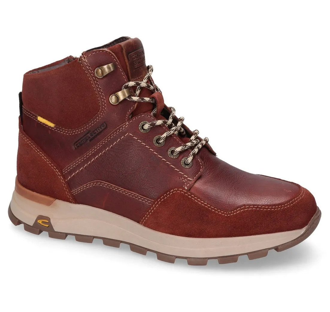 CAMEL ACTIVE Schnürboots, Schnürboos, High Top Sneaker, Winterboots mit Wechselfußbett