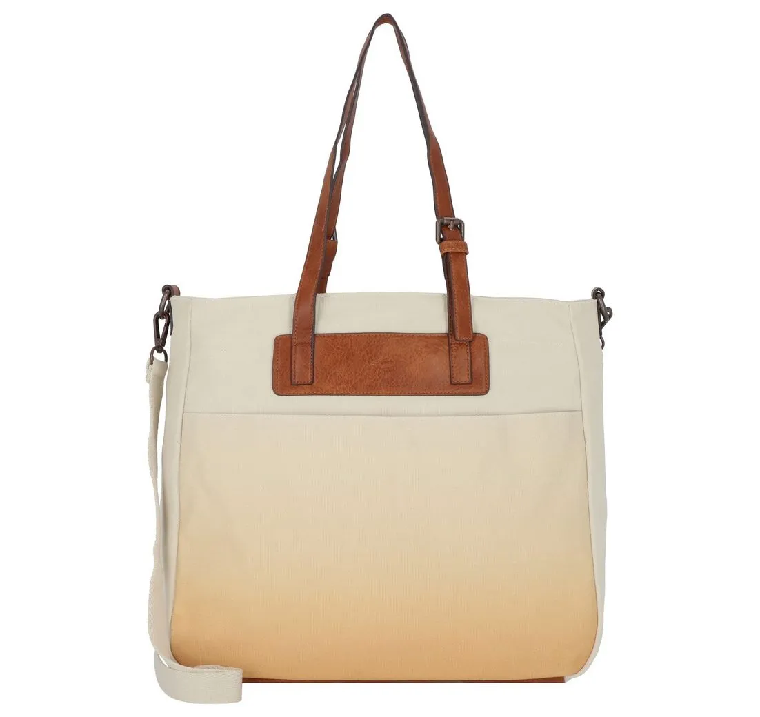 camel active Schultertasche Sand, Baumwolle