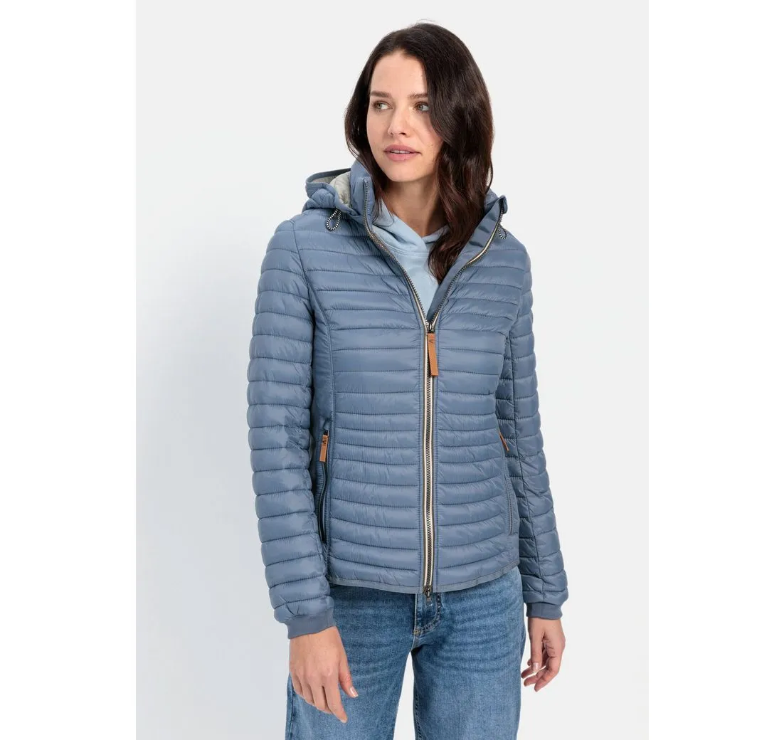 CAMEL ACTIVE Steppjacke aus recyceltem Polyamid Markenlogo