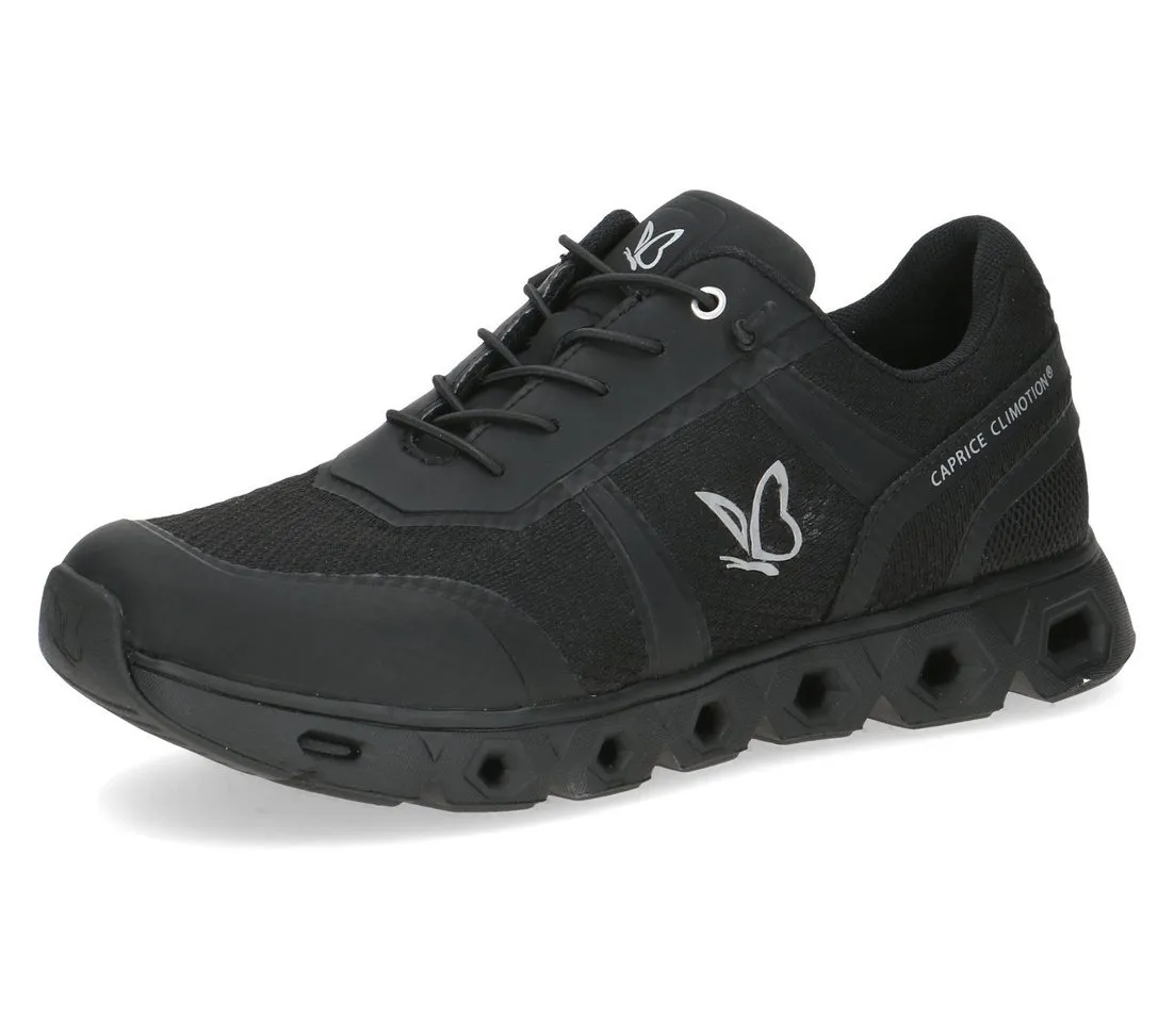 CAPRICE Plateausneaker, Freizeitschuh, Halbschuh, Komfortschuh mit Logo-Schmetterling