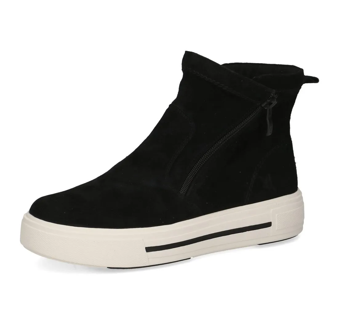CAPRICE Sneaker, Herbstboots mit Zierreißverschluss an der Außenseite
