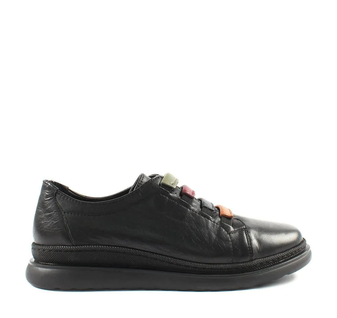 CELAL GÜLTEKIN 719-27311 Sneaker Dekorative Blätter-Akzente und bequeme Thermo-Sohle.