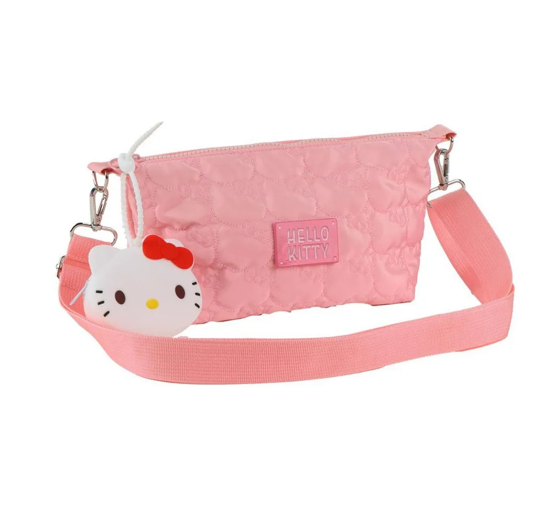 Cerda Schultertasche Hello Kitty Bag Freizeit Handtasche, Mode Schultertasche