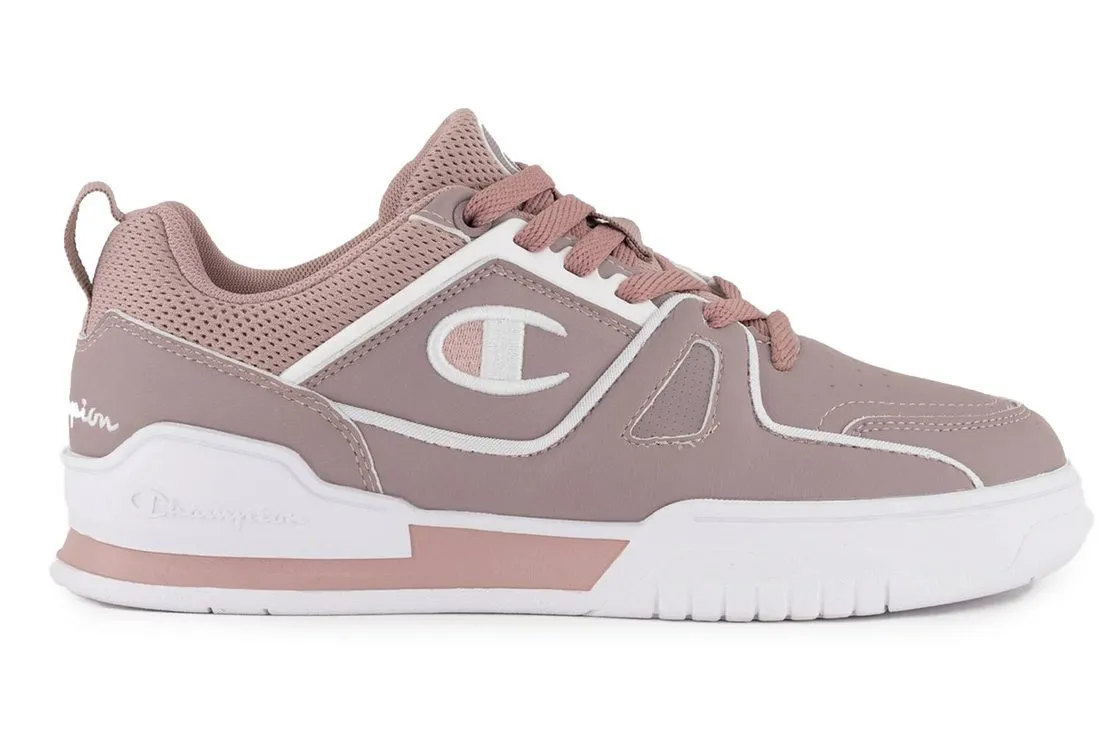 CHAMPION Champion 3 Point Low Mauve/Wht Sneaker