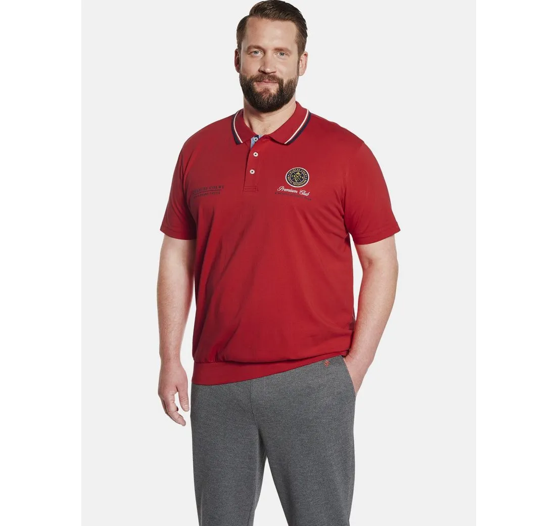 CHARLES COLBY Poloshirt EARL JOYLIN mit eleganten Details