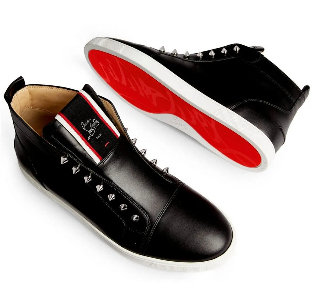 CHRISTIAN LOUBOUTIN Sneakers F.A.V Fique A Vontade Schuhe Turnschuhe Boots Sneaker Echtem Leder