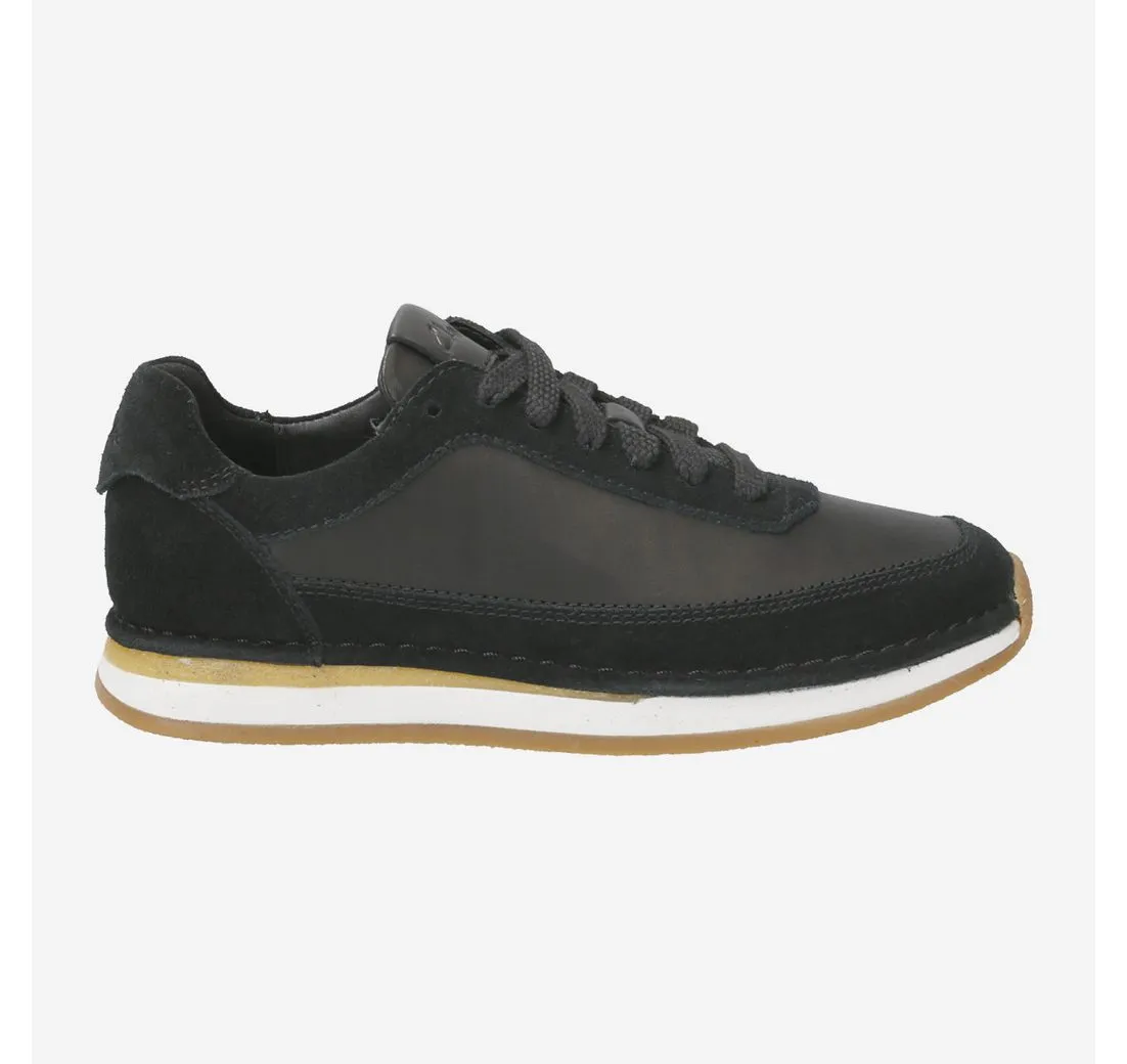 CLARKS Clarks CraftRun Lace 26163558 4, Sneaker, Schwarz, Damen Sneaker