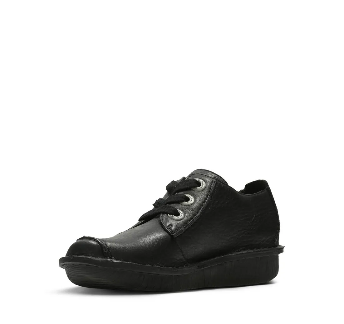 CLARKS Funny Dream Schnürschuh Freizeitschuh, Halbschuh, Komfortschuh mit Ziernaht