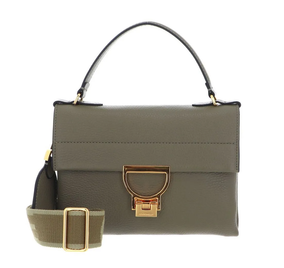 COCCINELLE Handtasche Arlettis Signature, aus echtem Rindsleder