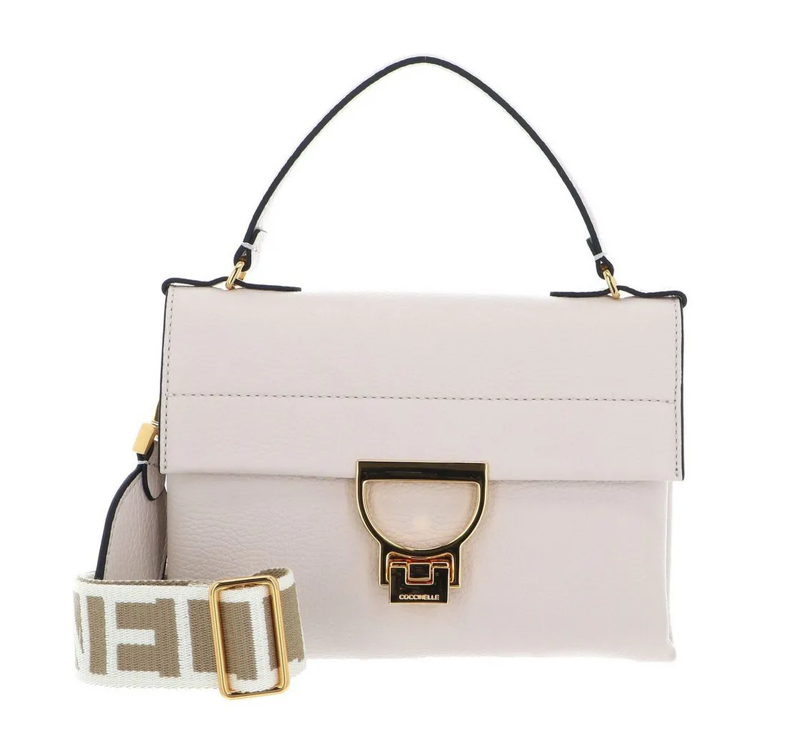 COCCINELLE Handtasche Arlettis Signature, aus echtem Rindsleder