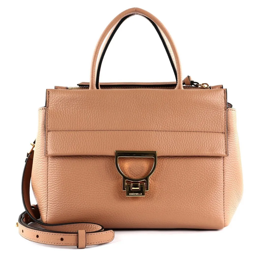 COCCINELLE Handtasche Handbag Grained Leather, aus echtem Rindsleder