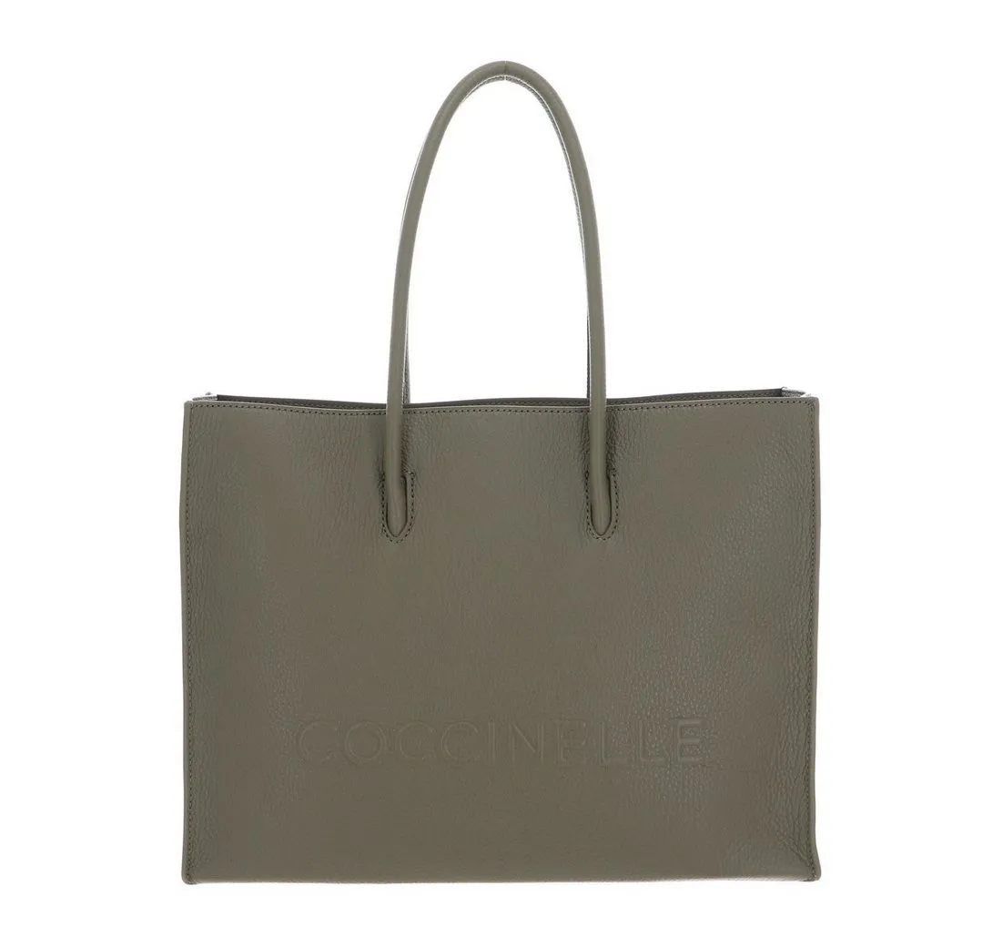 COCCINELLE Handtasche Myrtha Maxi Log, aus echtem Rindsleder