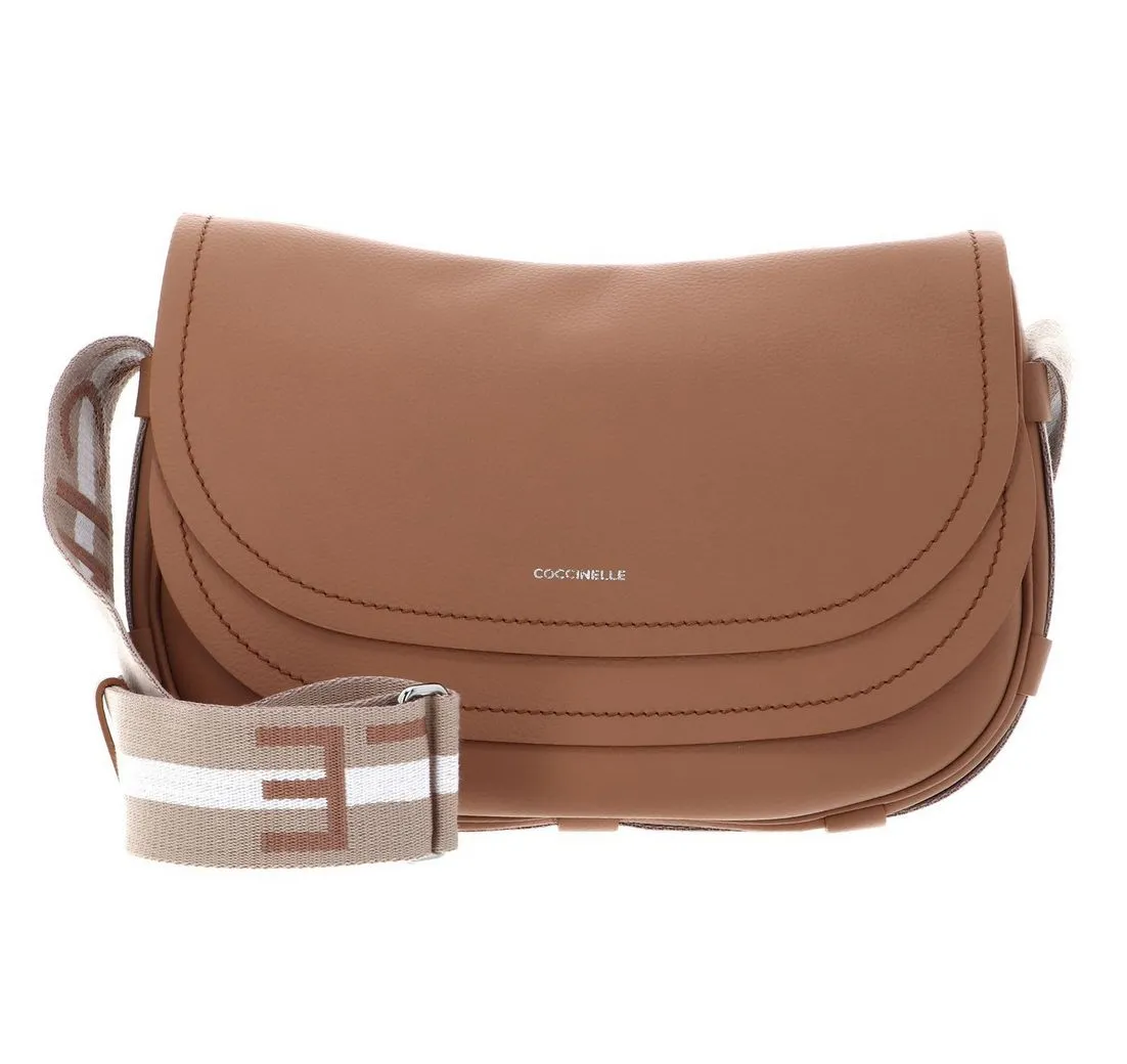 COCCINELLE Schultertasche Crossbody Bag, aus echtem Rindsleder
