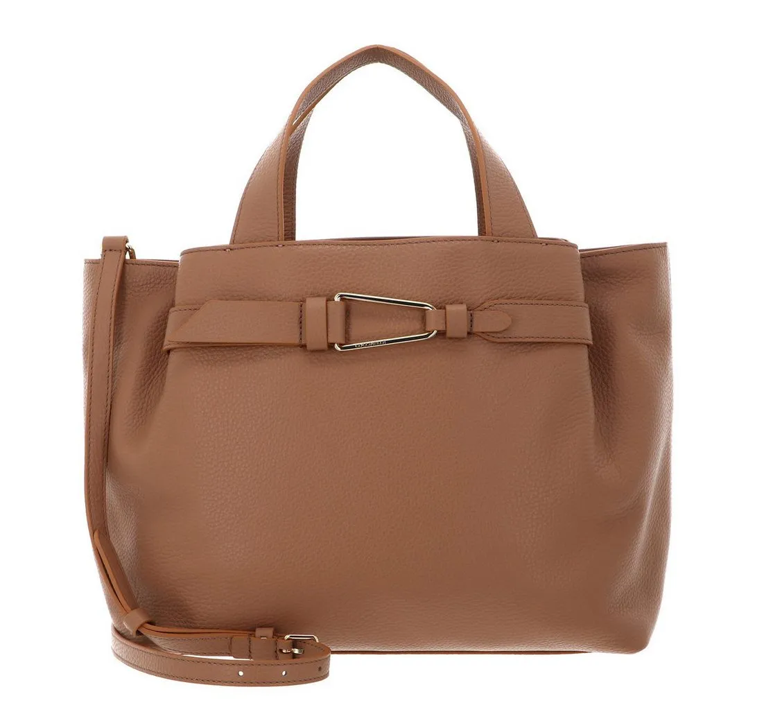 COCCINELLE Schultertasche Handbag Grained Leather, aus echtem Rindsleder