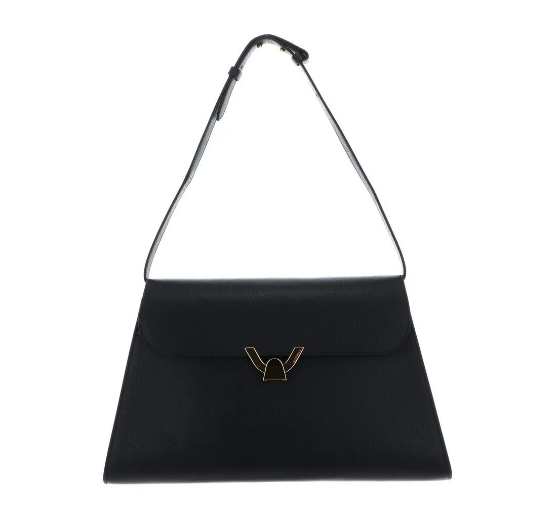 COCCINELLE Schultertasche Handbag Grained Leather, aus echtem Rindsleder