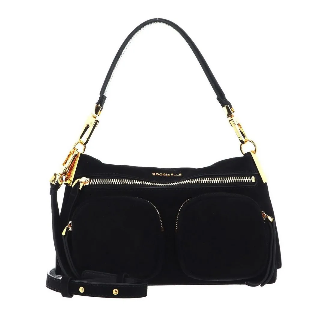 COCCINELLE Schultertasche Hyle Suede