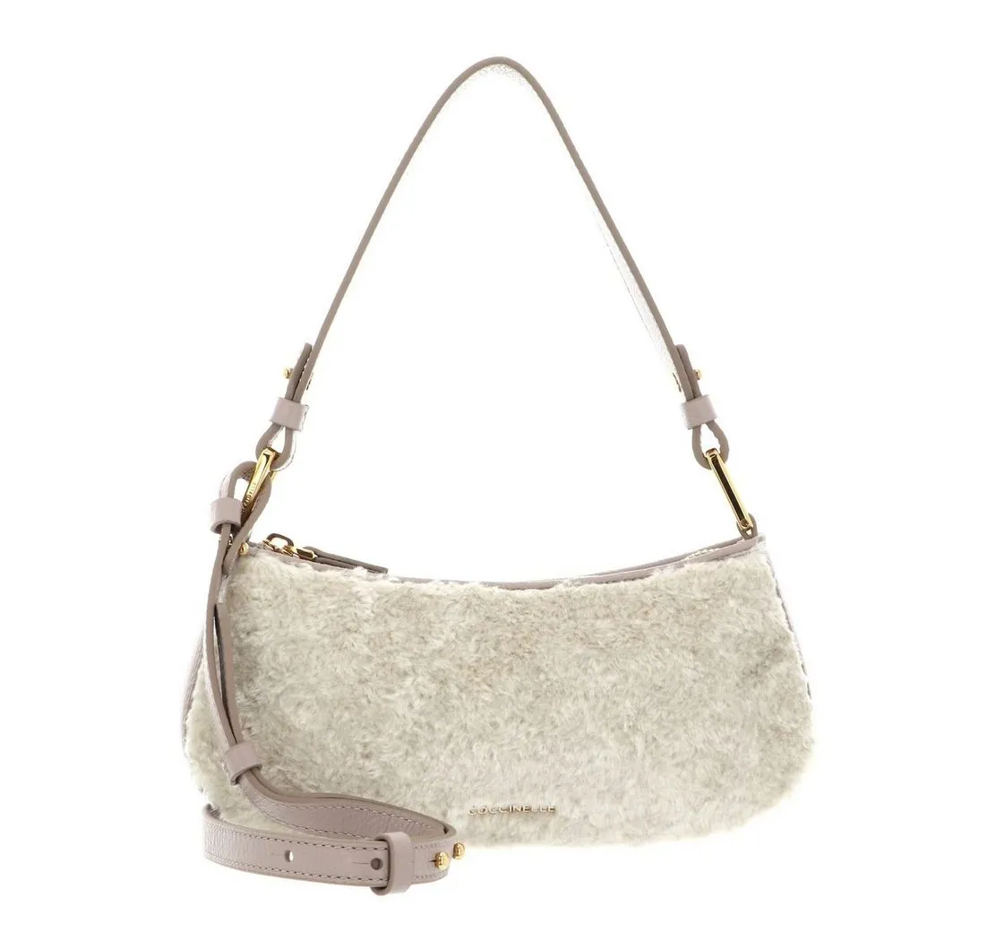 COCCINELLE Schultertasche Merveille Astrakan
