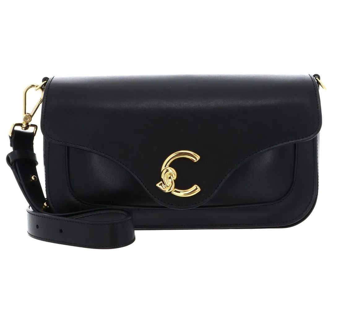 COCCINELLE Schultertasche Shoulder Bag, aus echtem Rindsleder